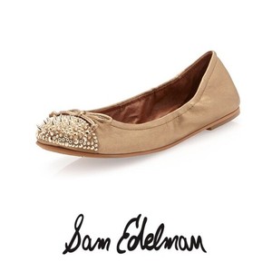sam edelman flats gold