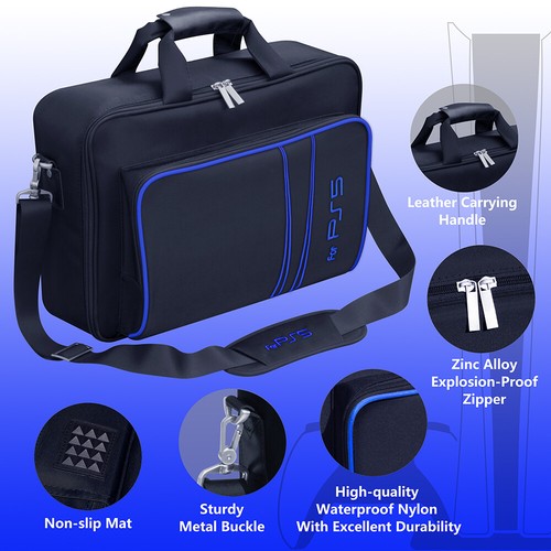 omarando Carrying Case for PS5,Bag for PS5,Bag for PS5 Accessories,Gamepad box - Bild 17 von 71