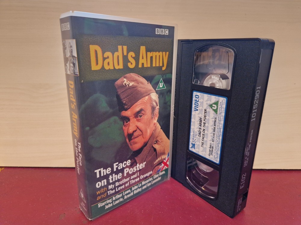 Dad's Army - The Face on the Poster - PAL VHS Video Tape (A12)