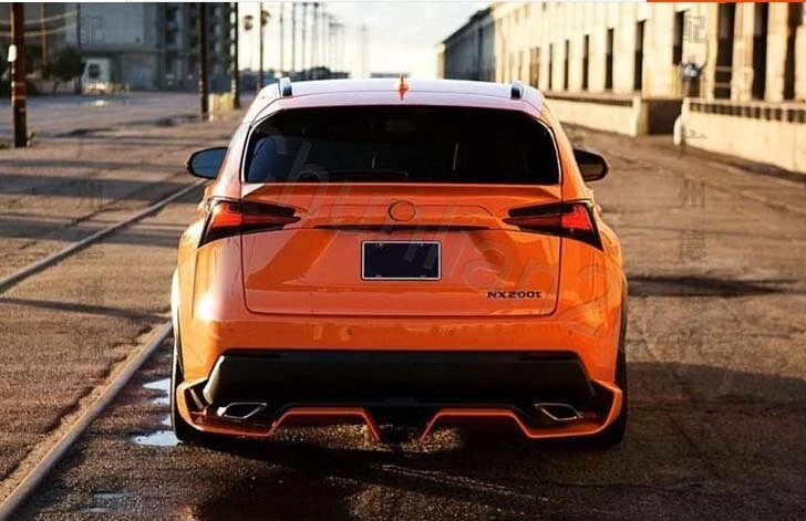 Alerón de maletero ABS sin pintar estilo de fábrica para Lexus NX200T NX300H 2015-2017 Foto 4 de 4