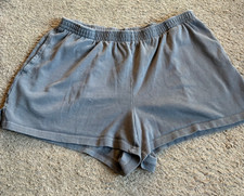 Woman s Dark Gray Athletic Shorts, Wild Fable Shorts Size L Elastic New W/O Tag