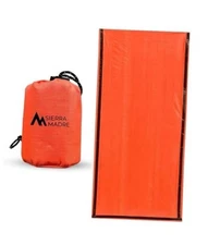  Emergency Sleeping Bag – Ultralight, Waterproof Mylar Thermal Bivy Pack of 1