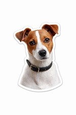 Cute Jack Russell Terrier Sticker Decal