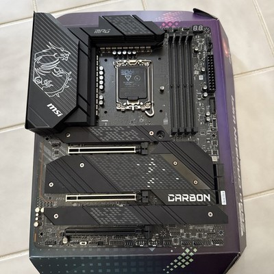 MSI MPG Z690 CARBON WIFI Socket LGA 1700 Intel Motherboard