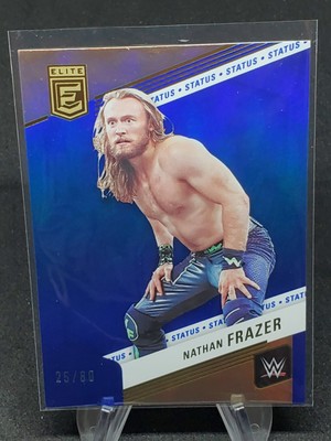 Nathan Frazee 2023 Panini Donruss Elite WWE Blue Checkerboard # /80