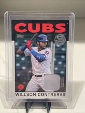 2021 Topps Willson Contreras 1986 35th Anniversary Relics Jersey #86R-WC