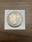 1925 S Peace silver dollar AU #72 GENUINE GUARANTEE