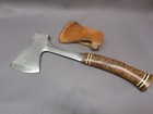 VINTAGE ESTWING 24 A HATCHET / AXE - W/ MATCHING LEATHER SHEATH — photo 5