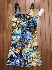 New Sporti SZ 8 Swimsuit Hydrolast Unitard 1 Piece Bra Chlorine Resist (C2-5)