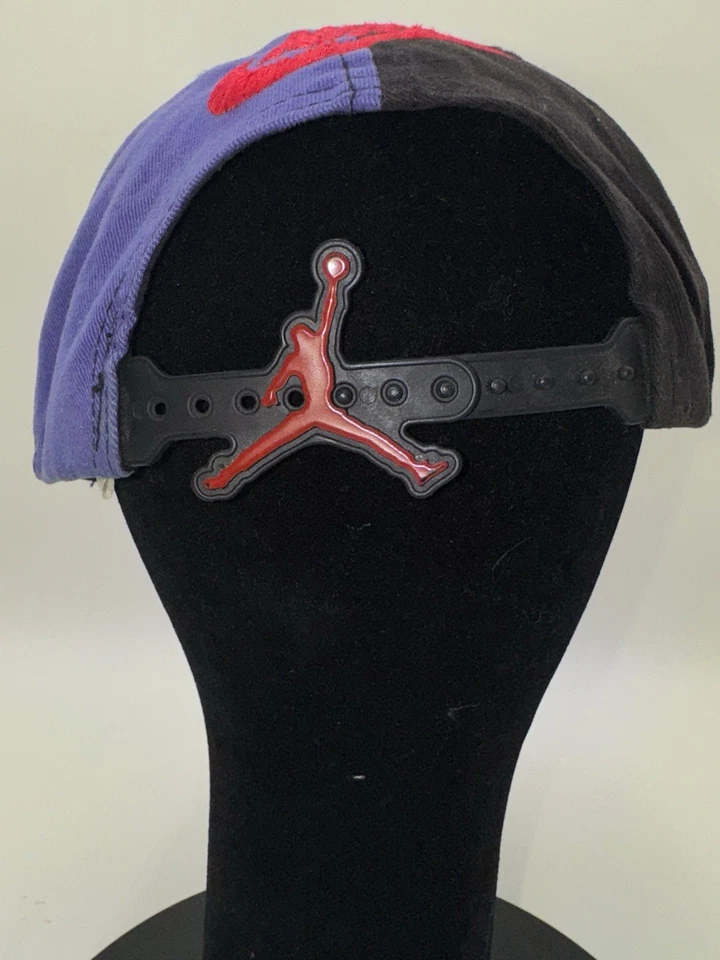 Vintage 90s Nike Air Jordan Hat Jump Man Snapback Hat Youth Size - Image 3 of 4