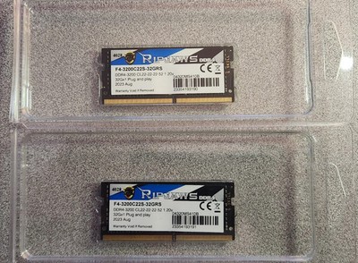 G.SKILL RipJaws DDR4-3200 64GB (32GBx2)