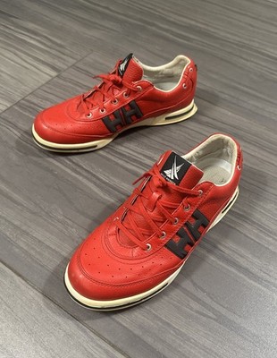 Helly Hansen Latitude 60 2009 Red Black Lace Up Casual Fashion Sneakers Men s 10