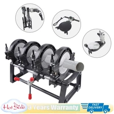 Manual Piping Pipe Fusion Welder 4 Clamps HDPE PP PE Butt Fusion Welding Machine