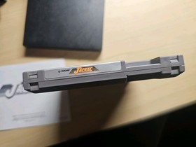 Lotto 5 giochi/manuali NES Jackal, Rush N Attack, QBert, Rad Racer, Foreman KO testati