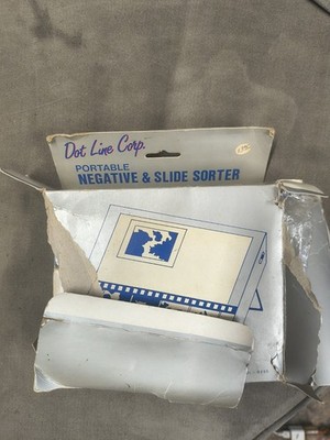 Dot Line Portable Negative & Slide Sorter Desktop 35mm Gray MPN 837