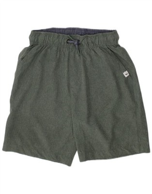 Tommy Bahama Jungen Aktiv Sport Shorts 7-8 Jahre Grün Polyester BR09