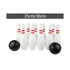 Kids Bowling Set Family Bowling Game Motor Skills 10 Pin and 2 Balls Outdoor