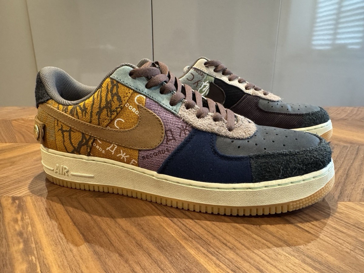 Nike Air Force 1 Low x Travis Scott Cactus Jack Size US11/ EU45