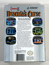 Castlevania III: Dracula's Curse (Nintendo Entertainment System, 1990) CIB NES