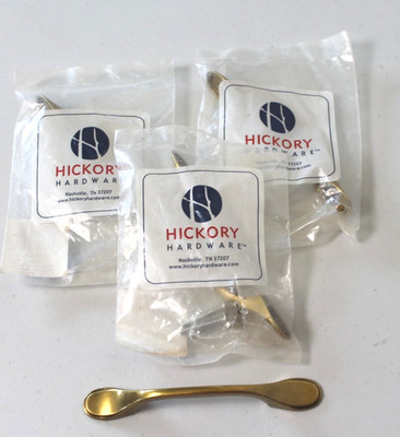 3-Hickory Hardware Solid Core Kitchen Cabinet Pulls 3'' Hole Centers P14444-3 New
