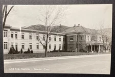 D&RG Hospital Salida Colorado RPPC Sanborn W-1???