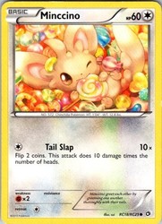 Minccino RC18/RC25 Legendary Treasures: Radiant Collection Holo