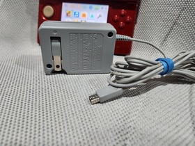 Nintendo 3DS Red Handheld Console System w/ Charger Tested & Working