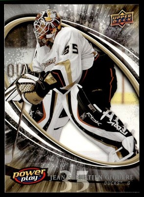 2008-09 Upper Deck Power Play Box Set Jean-Sebastien Giguere Anaheim Ducks #5