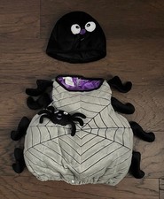 Vintage Baby Spider Costume Unisex Size up to 24 Mos Halloween Padded Body/Hat