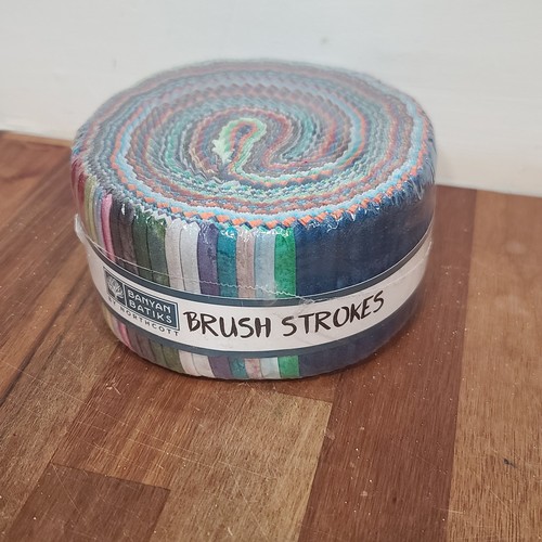 Brush Strokes 2.5" Strip Roll Banyan Batiks by Northcott - Picture 6 of 10