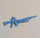 Vtg 1989 GI Joe Recoil V1 Rifle Gun Accessory - 80s Hasbro Action Figure Part