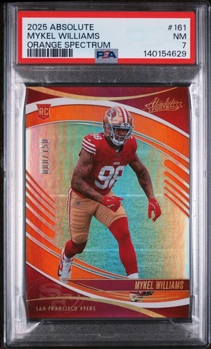 2025 Panini Absolute Mykel Williams Base (RAW)