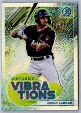 Jordan Lawlar 2022 Bowman Virtuosic Vibrations #VV-16 - Arizona Diamondbacks