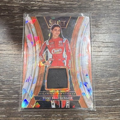 Panini 2025 Select Prizm Selective Swatches Toni Breidinger NASCAR Card
