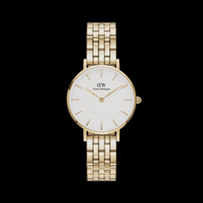 Image of Daniel Wellington Womens Petite 5-Link Evergold Watch RRP 165