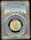 PCGS MS65 1926 US Standing Liberty Quarter Silver Coin 25C-986