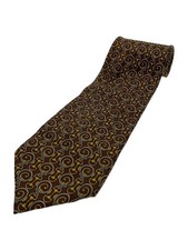 FENDI Tie Silk BRW Total Pattern Men