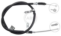 A.B.S. Bremsseil Seilzug Feststellbremse K17312 FüR Fa Sephia Kia 16V