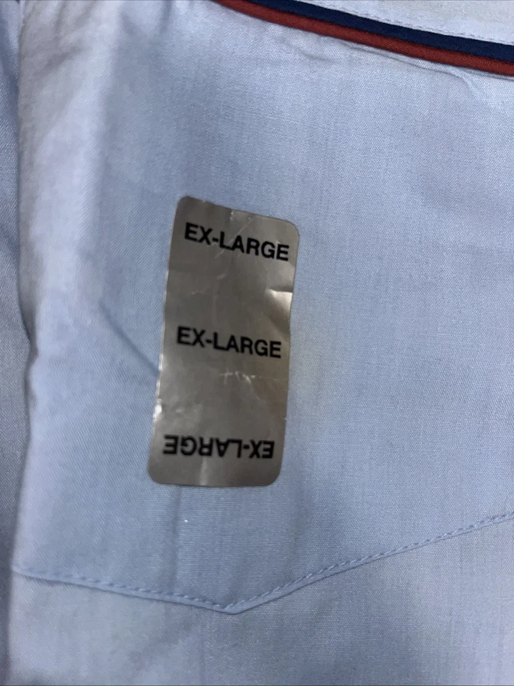 Juego de 2 piezas de colección Christian Dior Monsieur para hombre talla XL azul claro con adornos rojos/nvy nuevo con etiquetas Foto 4 de 4