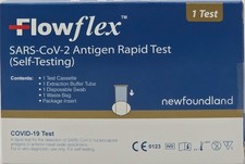 Flowflex Antigen Rapid Covid Lateral Flow Test - Single Test