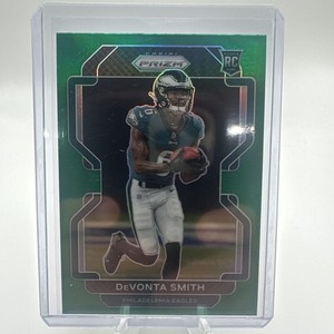 2021 Prizm Devonta Smith Green Prizm Rookie #335 Eagles RC Color Match! 🔥