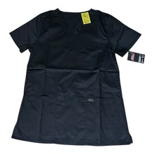 Dickies Industrial Strength Scrub Top Shirt GD600 Black Women's Size XS