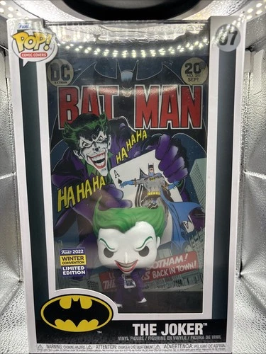 Funko Pop! Comic Covers - The Joker #07 - 2022 Winter Convention LE - Batman NIB