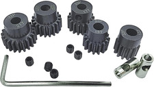 32P 5Mm Hardened Metal Pinion Motor Gear Set 13T 15T 17T 19T 21T with 3.175Mm...