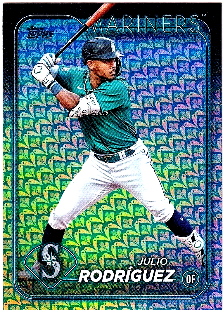2024 Topps Series 1 💥JULIO RODRIGUEZ 💥#44 Easter Holiday 2024 Topps Series 1 💥JULIO RODRIGUEZ 💥#44 Easter Holiday