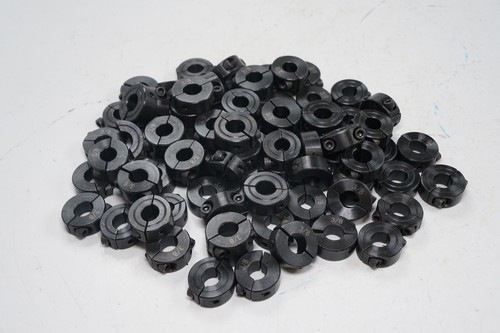 CB2-25-4 Klemmscheibe 1/4" ID Doppelsplit-Stahl-Klemmenwellenkragen, 4er-Pack In Schwarz-Oxid – Kostenloser Versand Edelstahl 4 Kant
