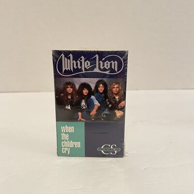 NEW SEALED White Lion- When The Children Cry (1988 Cassette) 7 4-89015