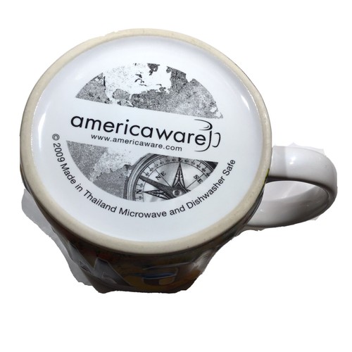 ROUTE 66 NEW MEXICO 3D MUG BIG 18 oz 2009 Americaware Pre-Owned - Picture 6 of 6