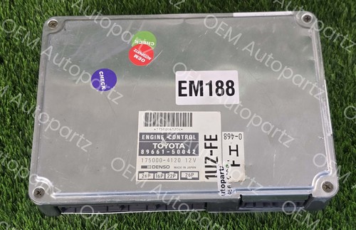 Lexus LS400 1991-1993 Engine Computer 1UZ-FE 89661-50042 ECU Oem used - 第 1/15 張圖片
