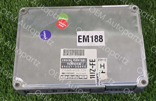 Lexus LS400 1991-1993 Engine Computer 1UZ-FE 89661-50042 ECU Oem used - Picture 1 of 15